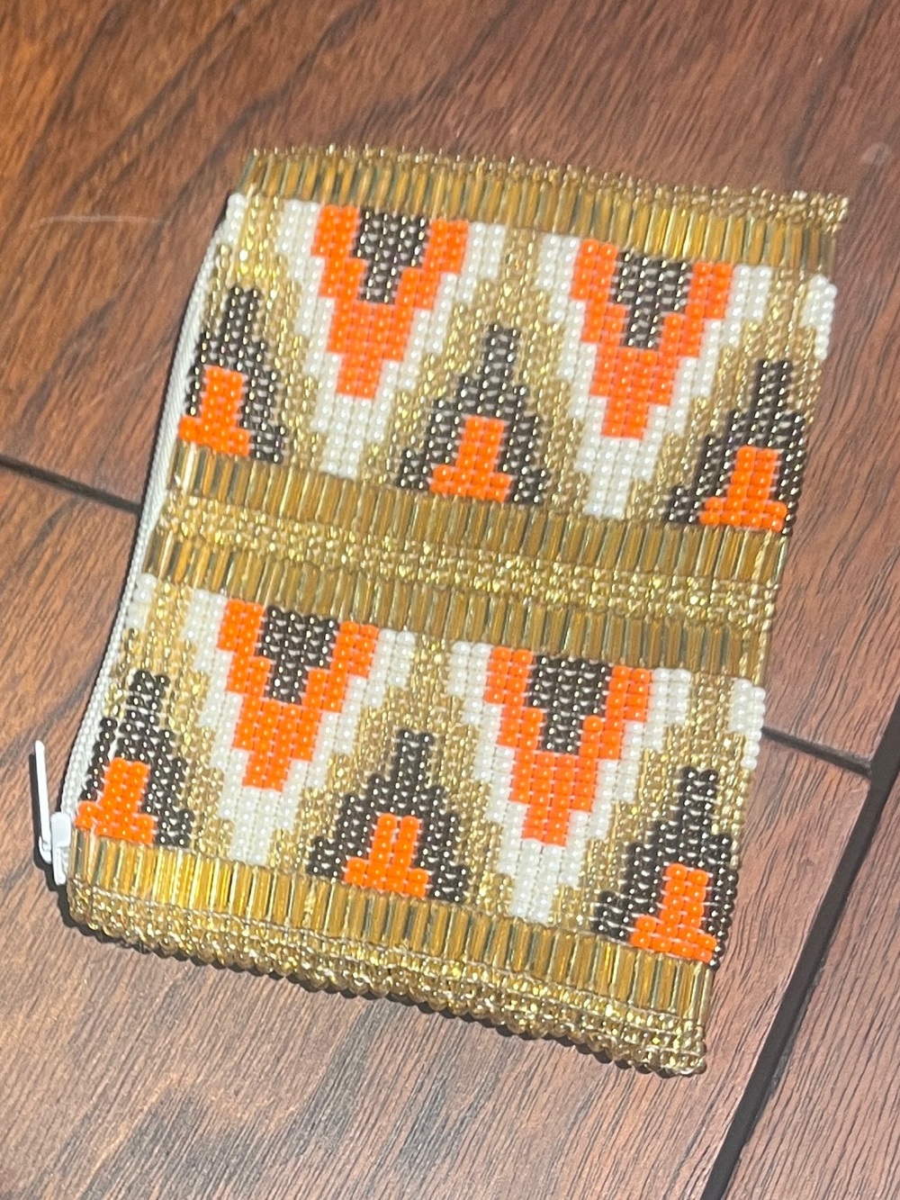 Vintage beaded coin purse